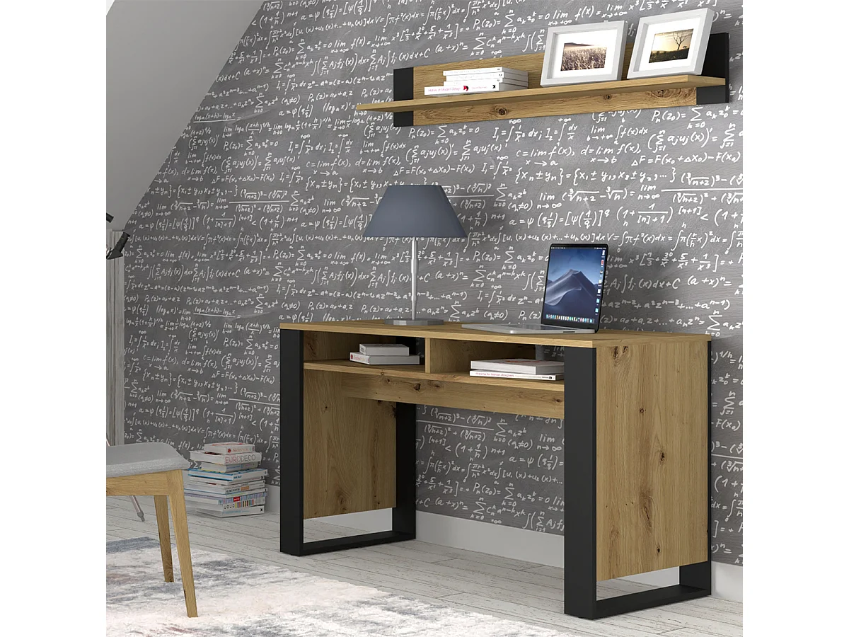 Bureau 2 niches Gani Bois et Noir