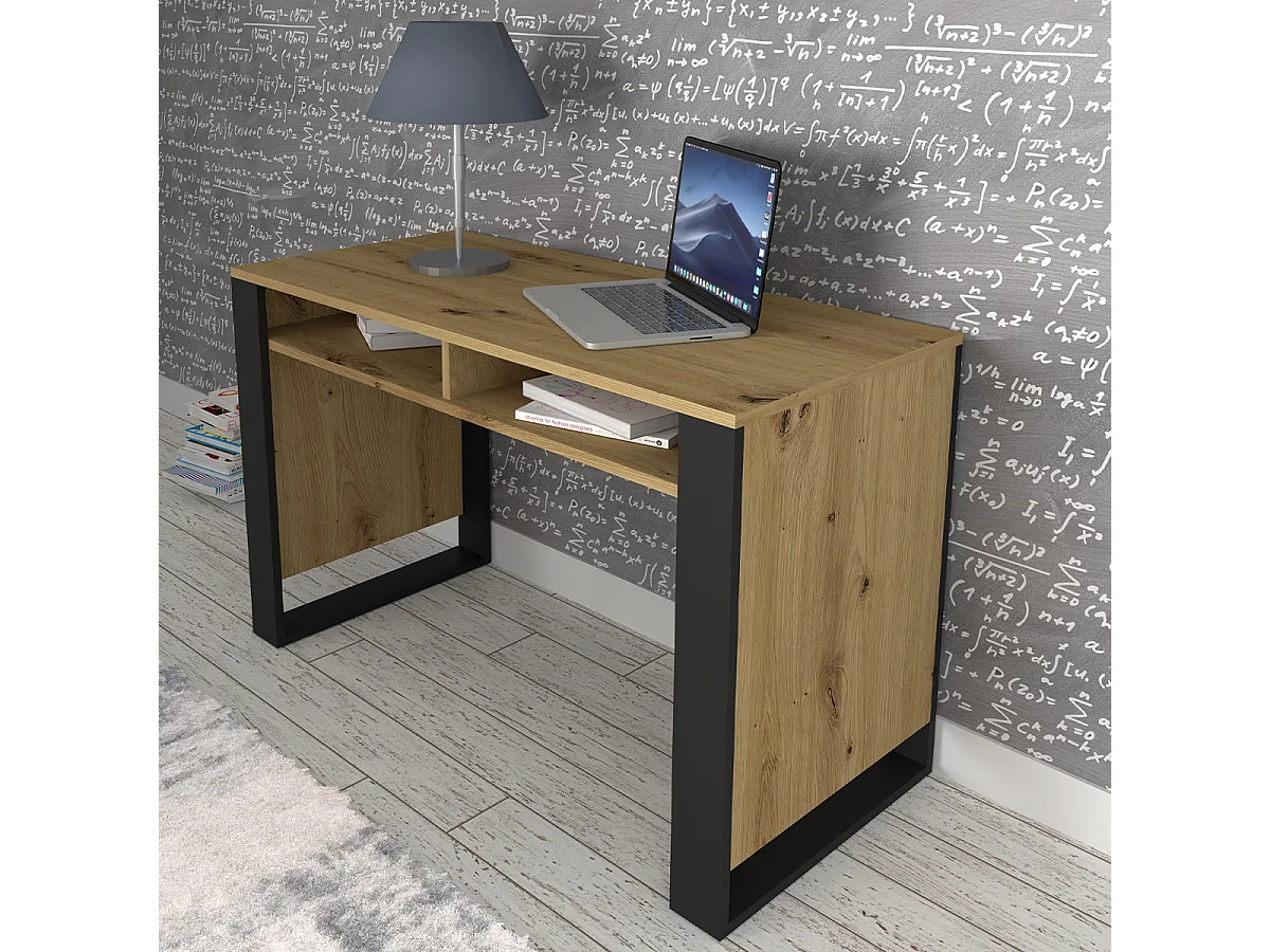 Bureau 2 niches Gani Bois et Noir