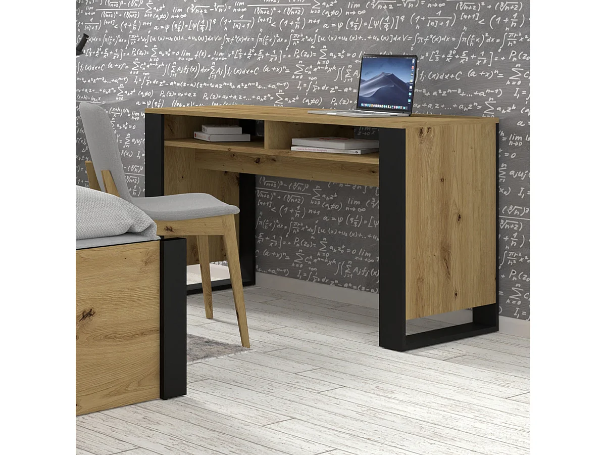 Bureau 2 niches Gani Bois et Noir