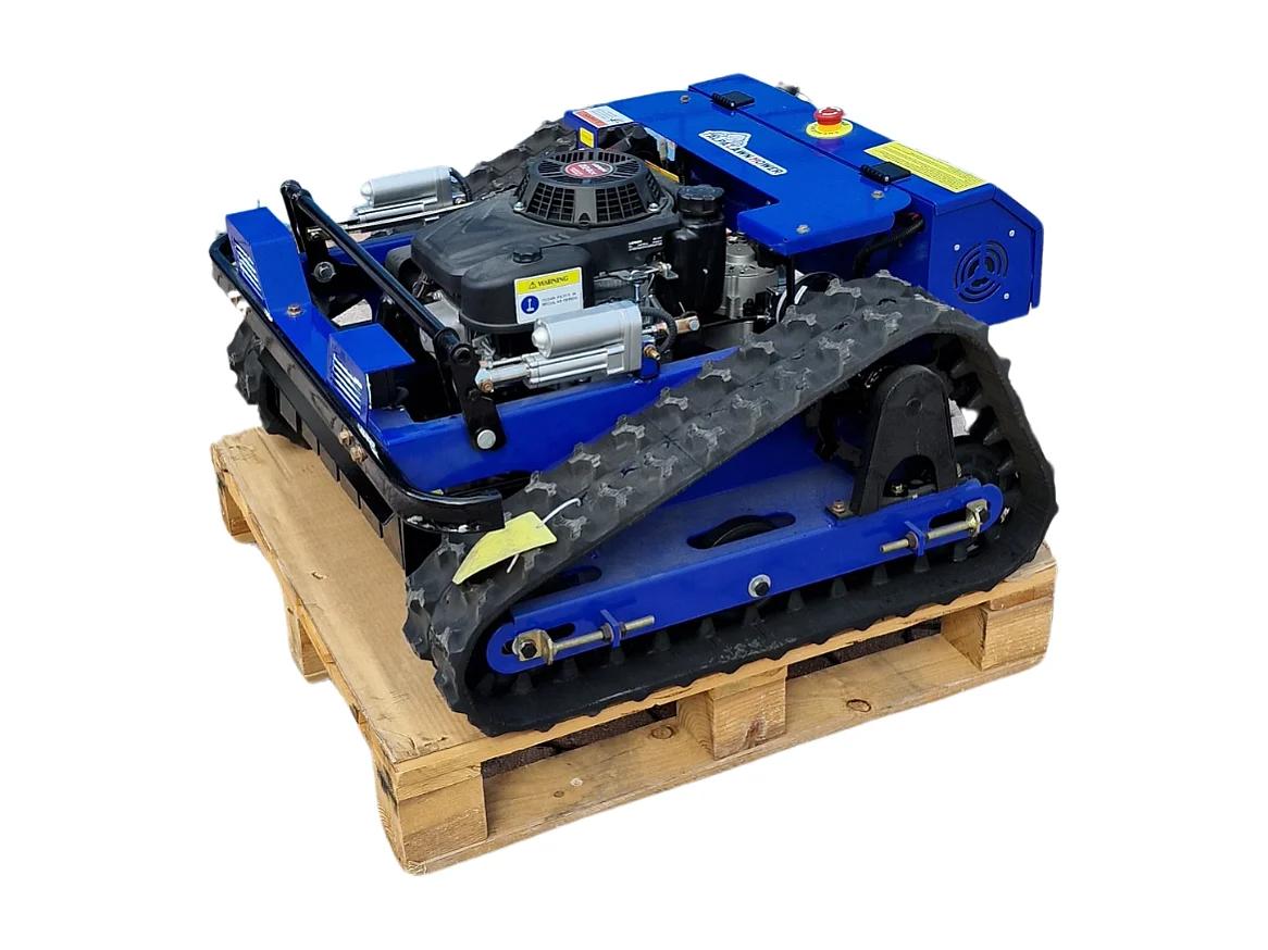 Grasschneider – ferngesteuerter Raupenrasenmäher mit 7,9 PS starkem 225-cm3-Motor von Loncin