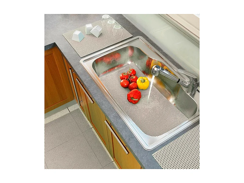 Tapis Multi-Usage en PVC "Tubulo" 43x65cm Naturel