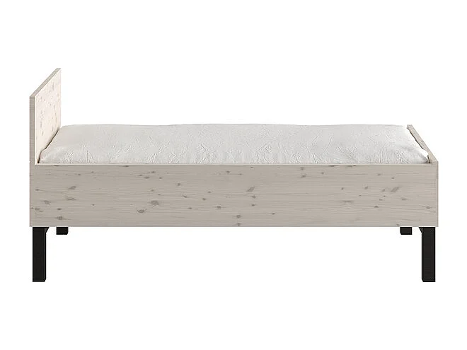 Lit évolutif 70x140 Country Bois blanchi