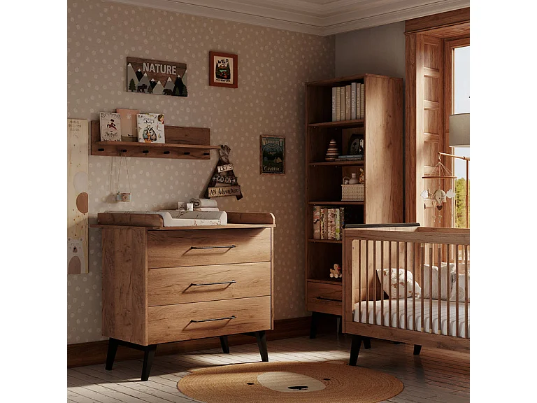 Pinio Retro Wood wall shelf