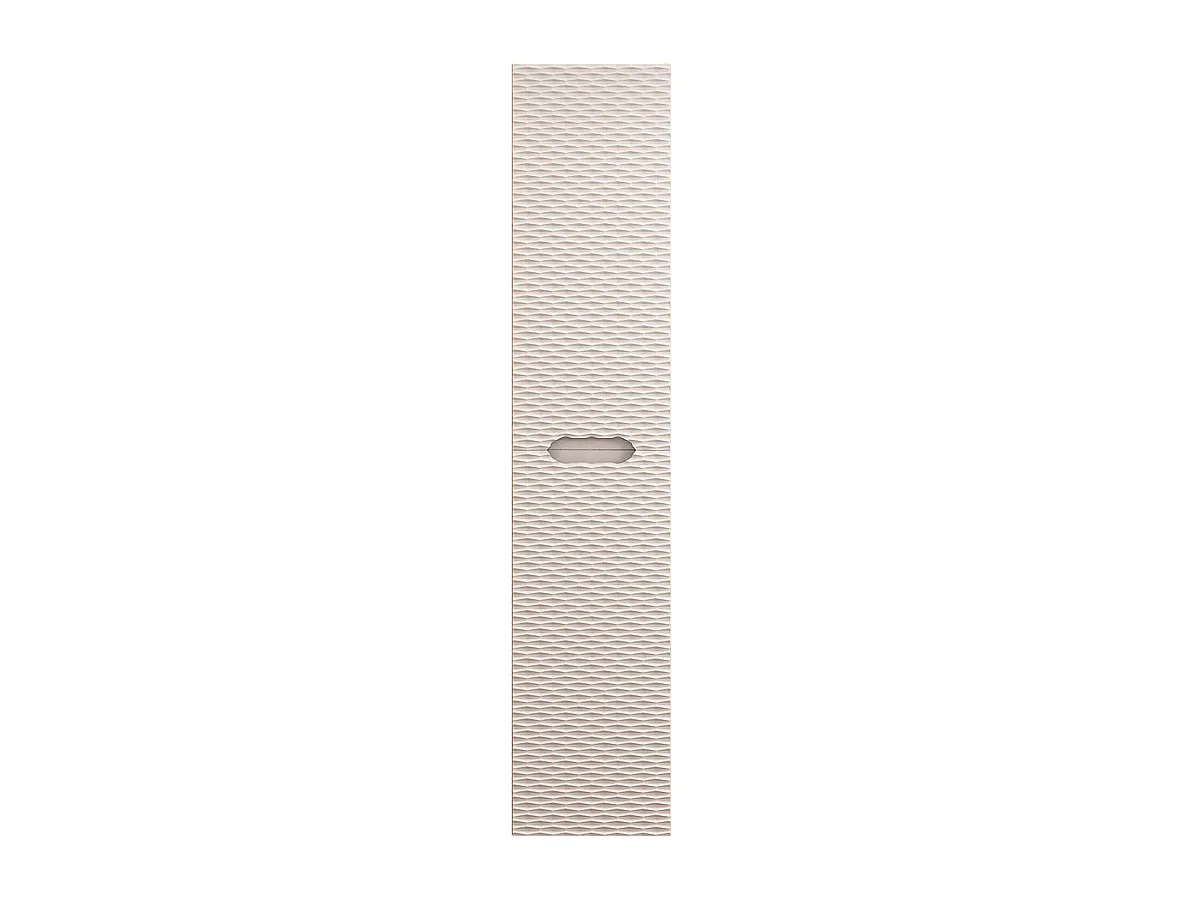 Elora Beige en hout 2-deurs wandkast