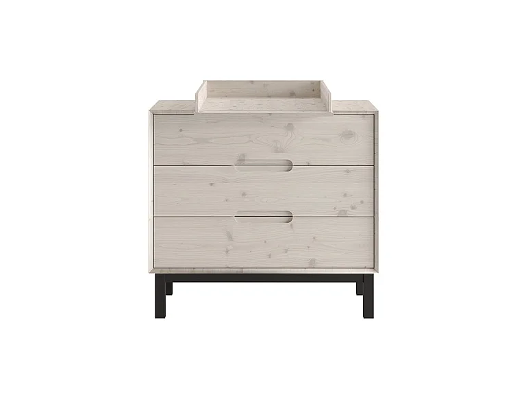 Pinio verschoontafel Country Gebleekt hout