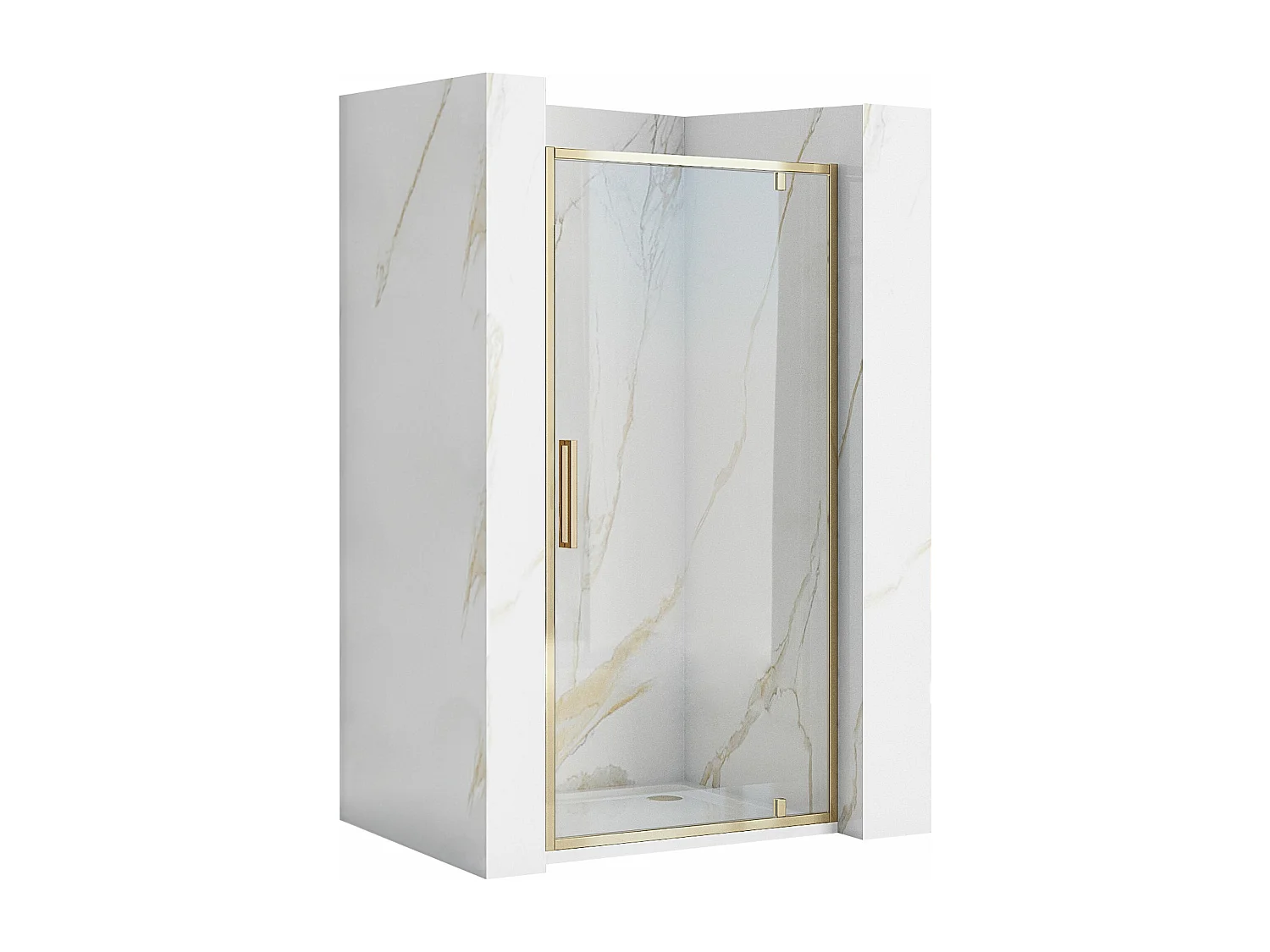 Portas De Chuveiro Rea Rapid Swing 90 Gold