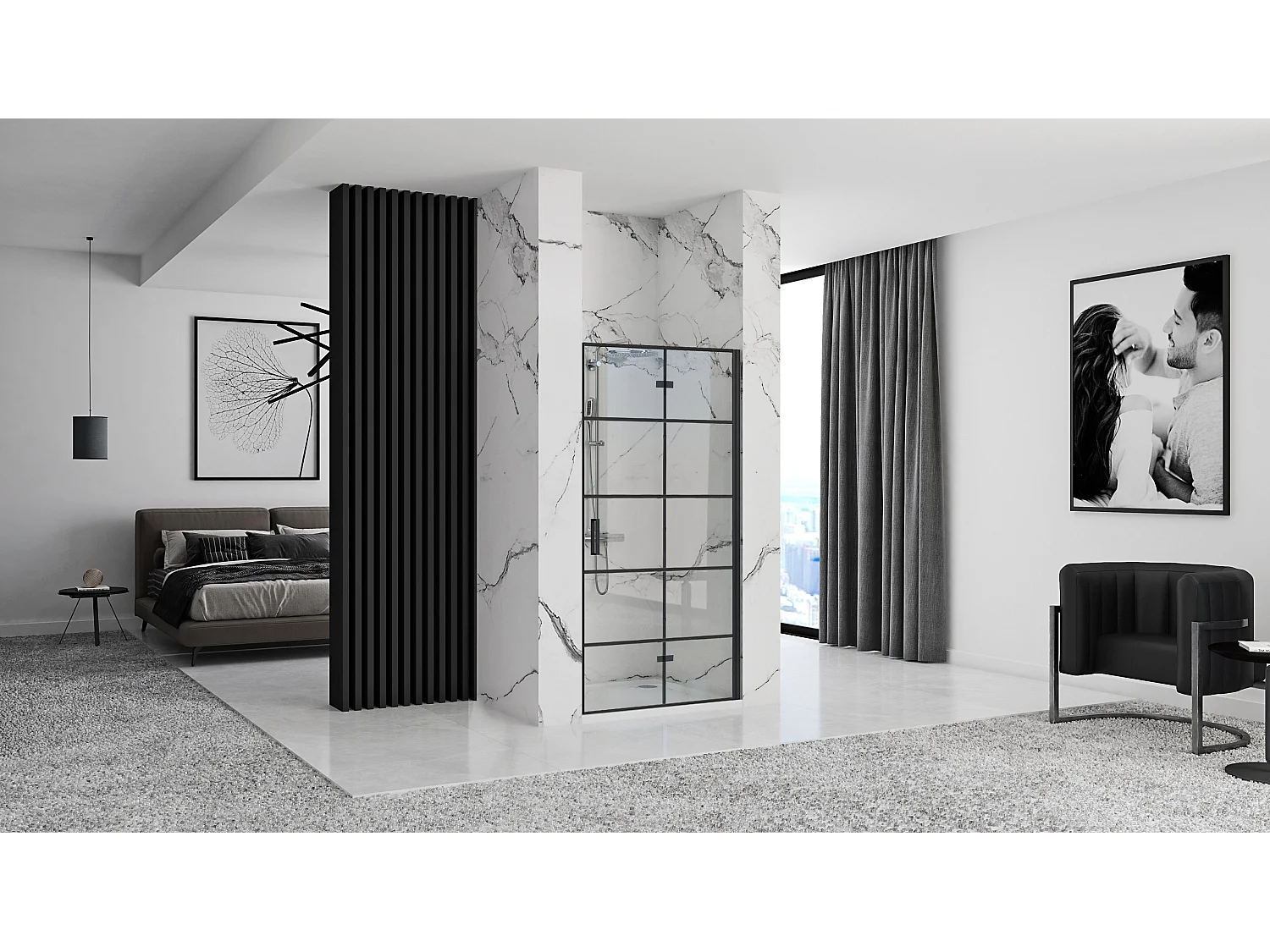 Douchedeur Rea Molier 100 Black + Profiel