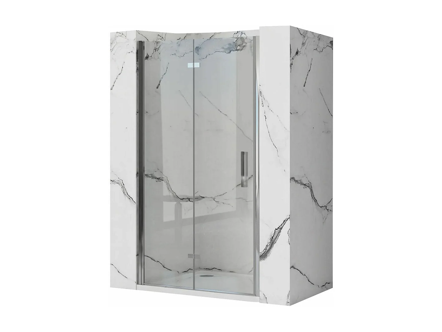 Douchedeur Rea Molier 90 Chrome + Profiel