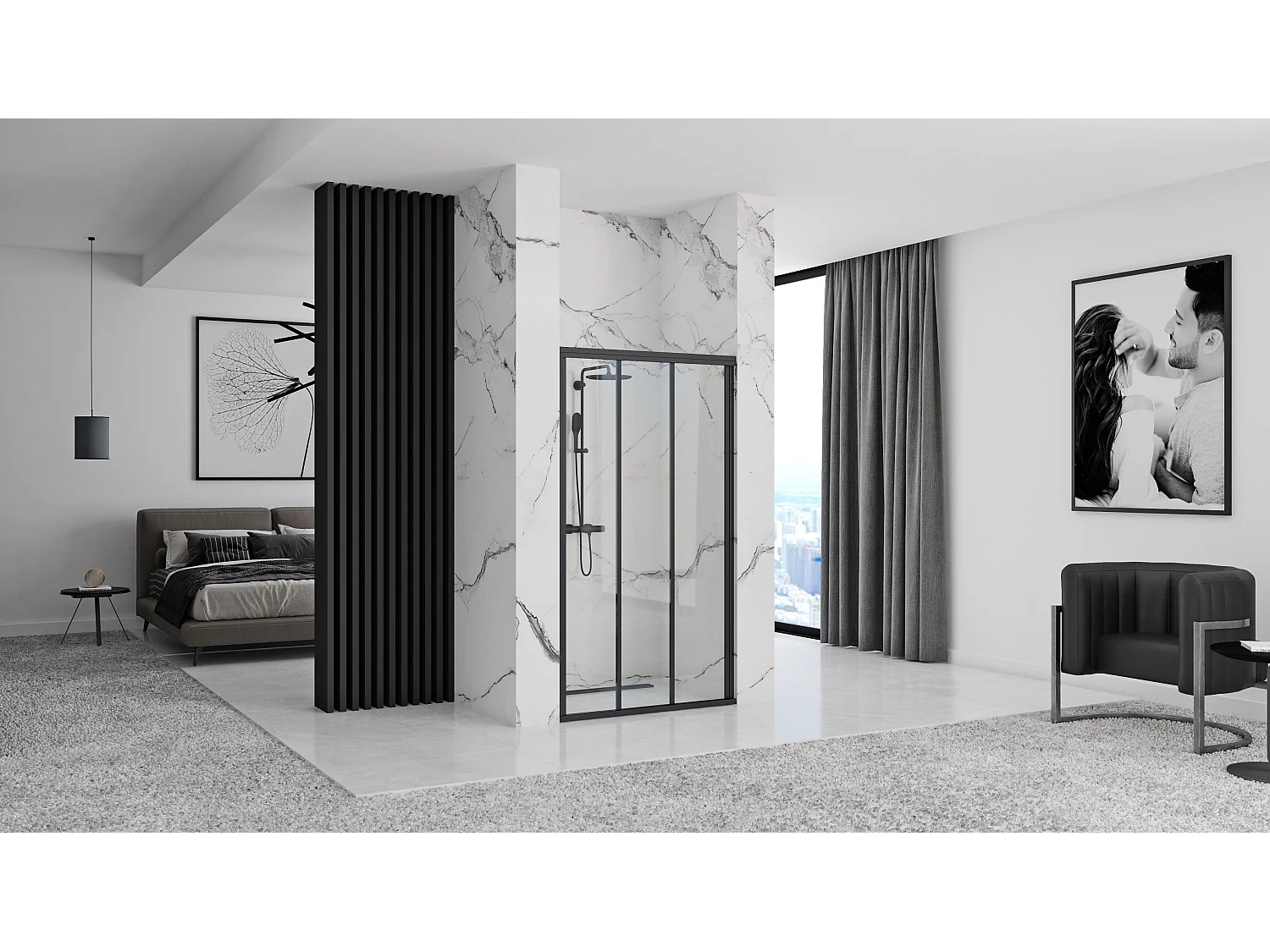 Douchedeur Rea Alex 100 Black