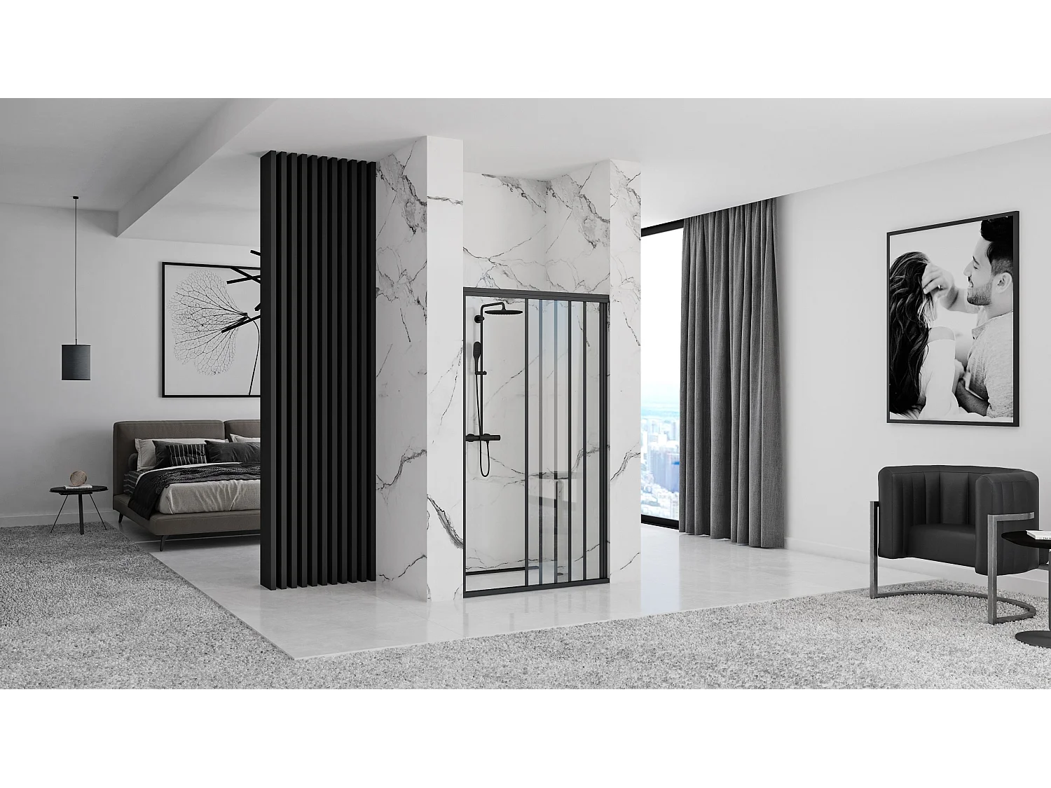 Douchedeur Rea Alex 100 Black