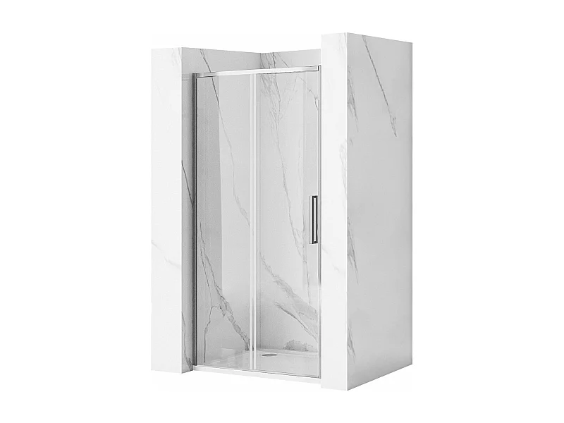 Porta Deslizante De Chuveiro Rea Rapid Slide 130 Chrome