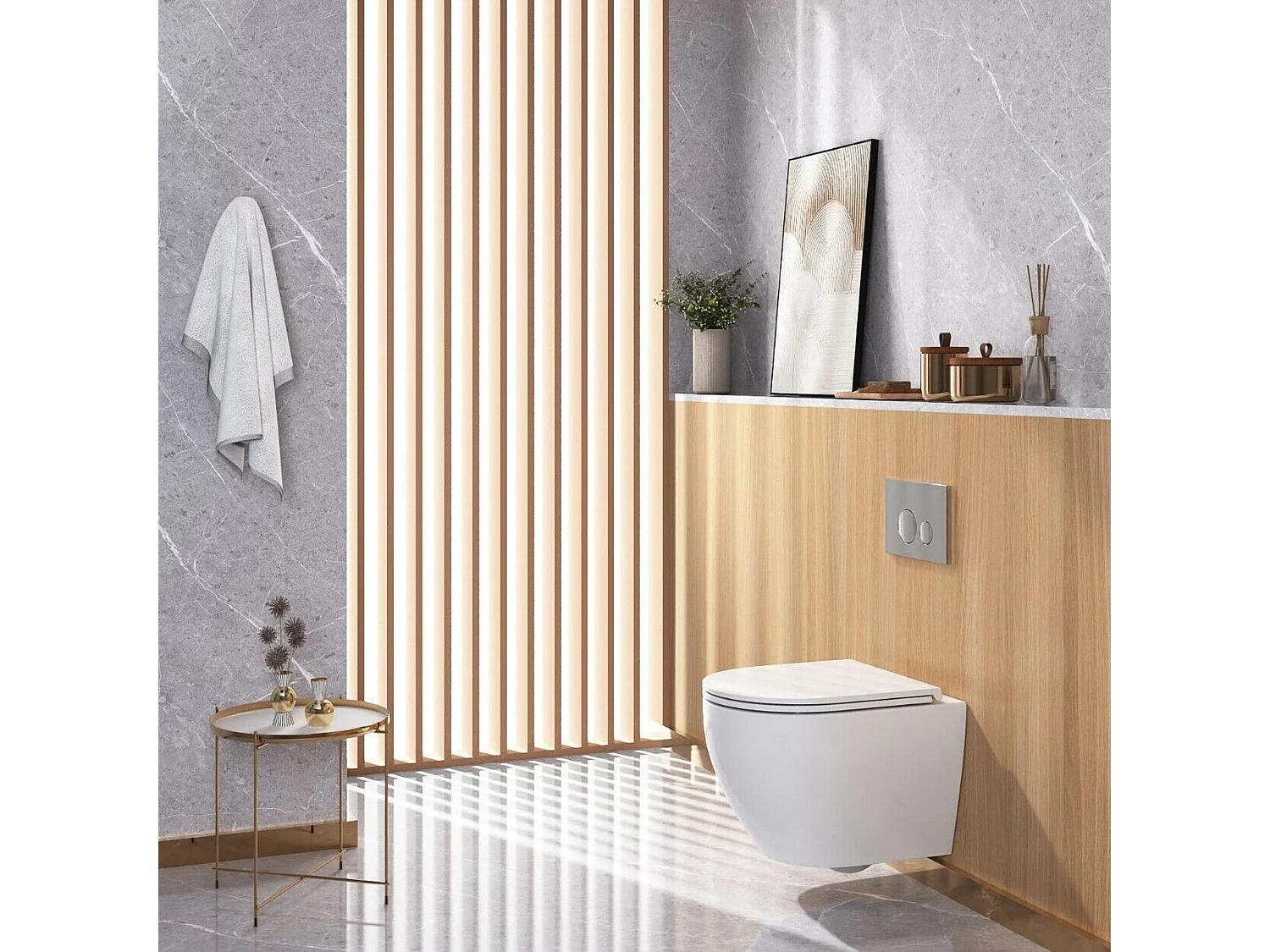 Frame Voor Inbouw Toiletpot Met F Rea White