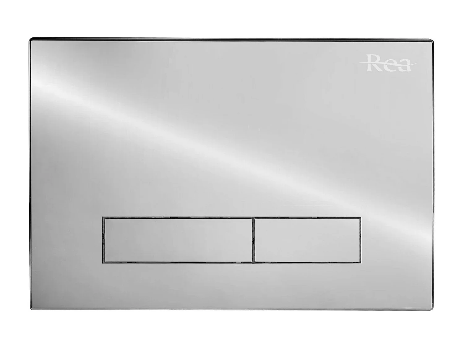 Plaque De Commande Wc Type H Rea Chrome