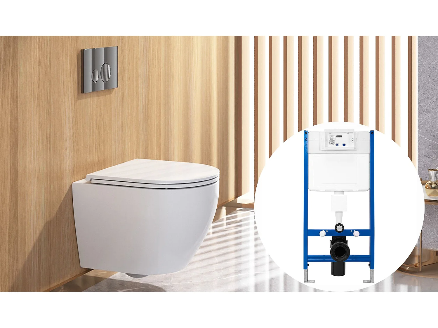 Plaque De Commande Wc Type H Rea Chrome