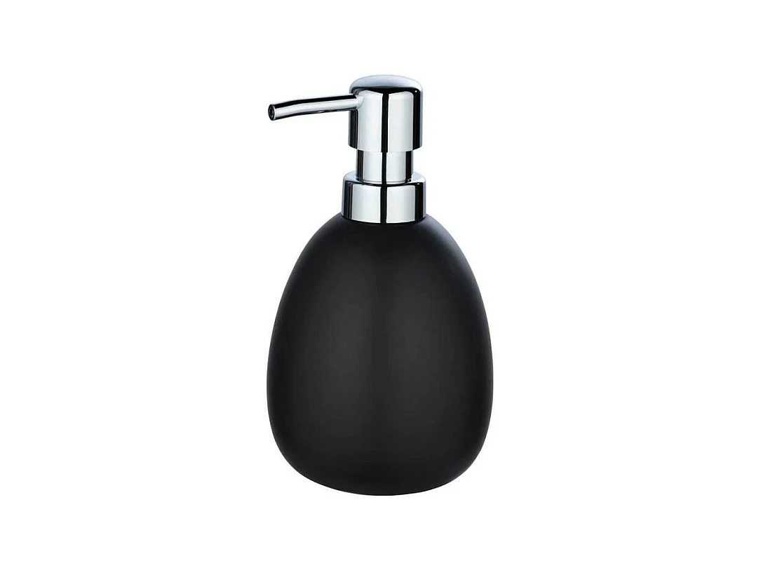 Distributeur de savon en céramique "Polaris" - Noir -390 ml