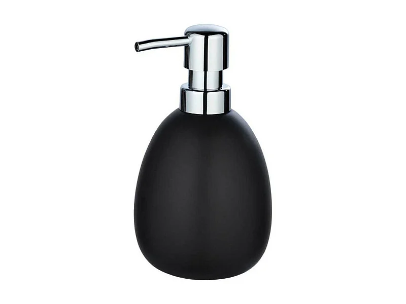 Distributeur de savon en céramique "Polaris" - Noir -390 ml