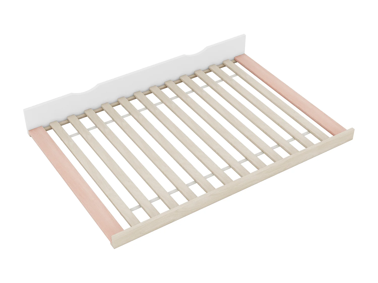 Lit gigogne 90x200cm+90x190cm, Canapé-lit avec tête de lit de rangement, et port de chargement USB, blanc
