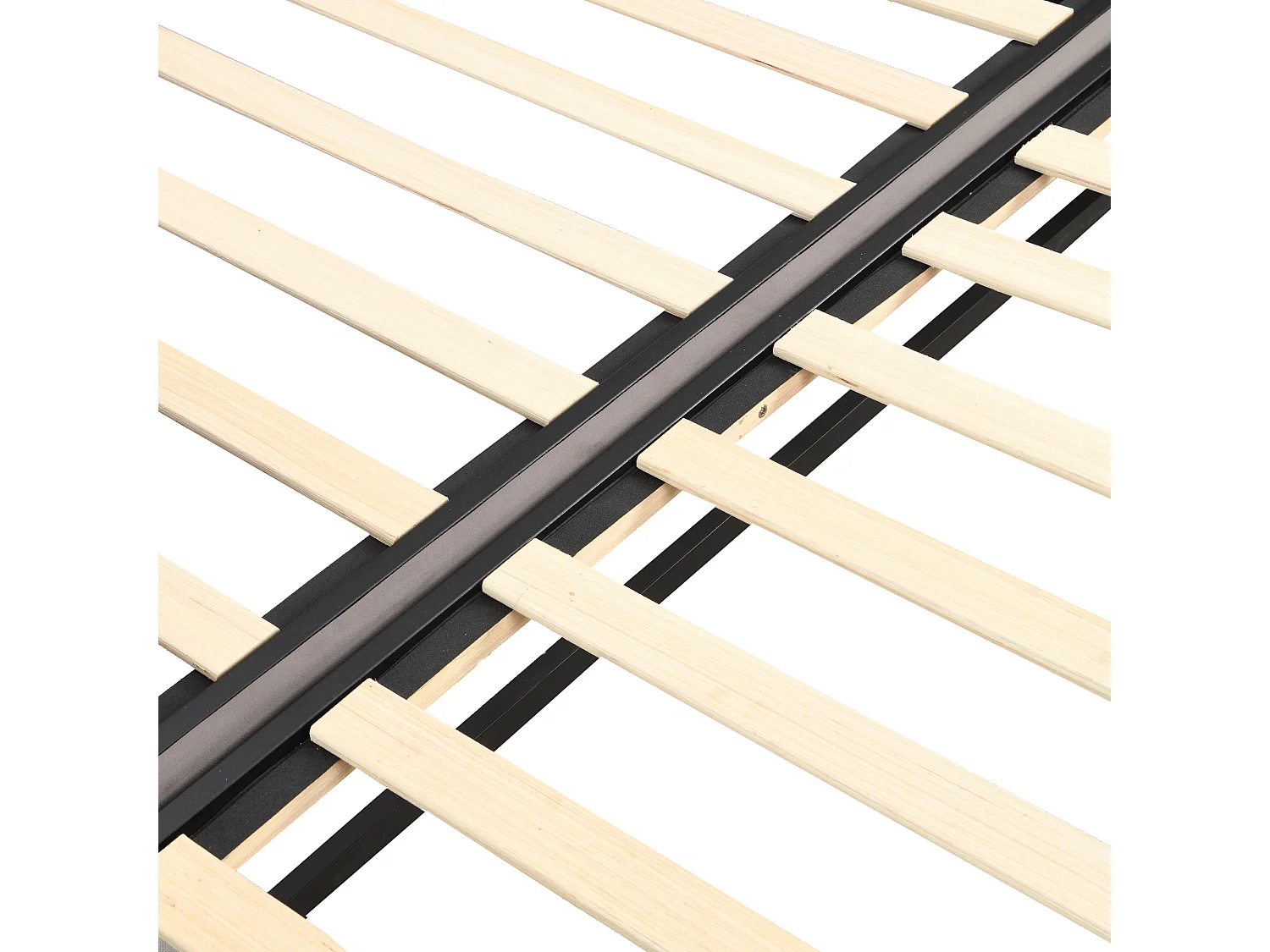 Lit gigogne 90/180x200cm, lit capitonné canapé-lit extensible avec sommiers à lattes, lit multifonctionnel en tissu velours style moderne - gris