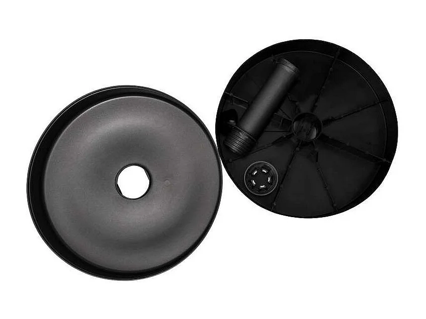 Sonnenschirmständer Rund 46 cm Grau