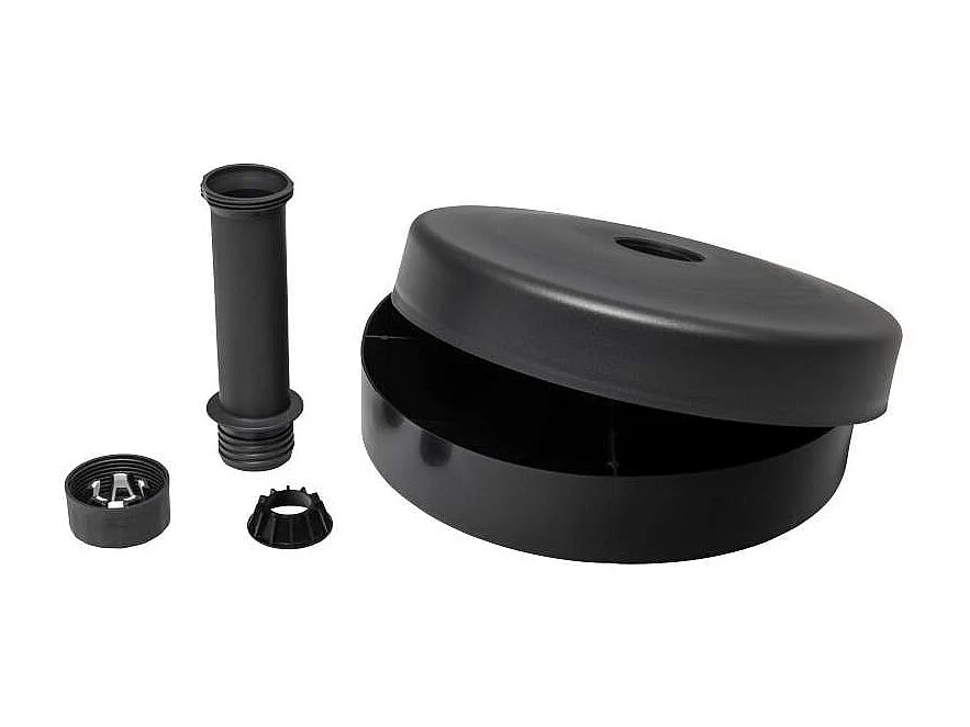 Sonnenschirmständer Rund 46 cm Grau