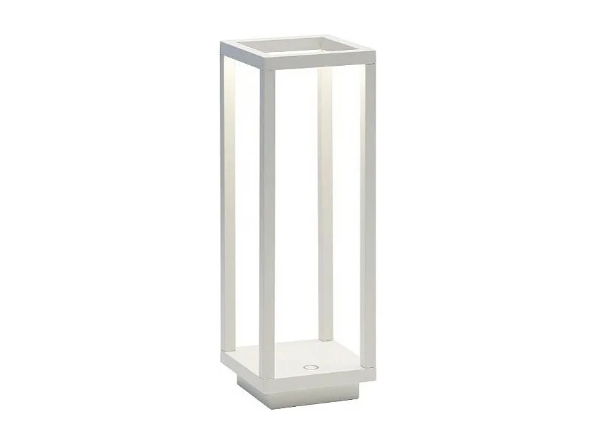 Lanterne Maison LED Blanche 2,2w avec batterie IP54 Zafferano