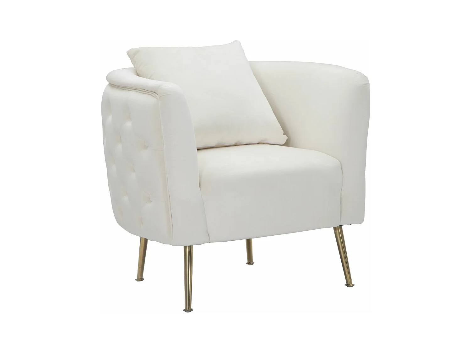 BUKAREST CREME SESSEL 76X74X73 CM