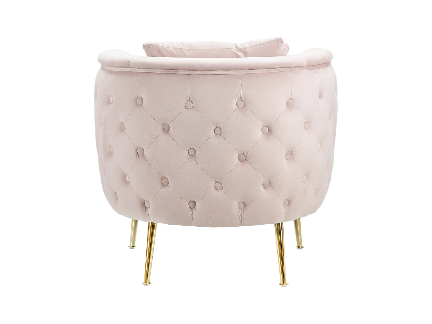 FAUTEUIL BUCAREST ROSE 76X74X73 CM