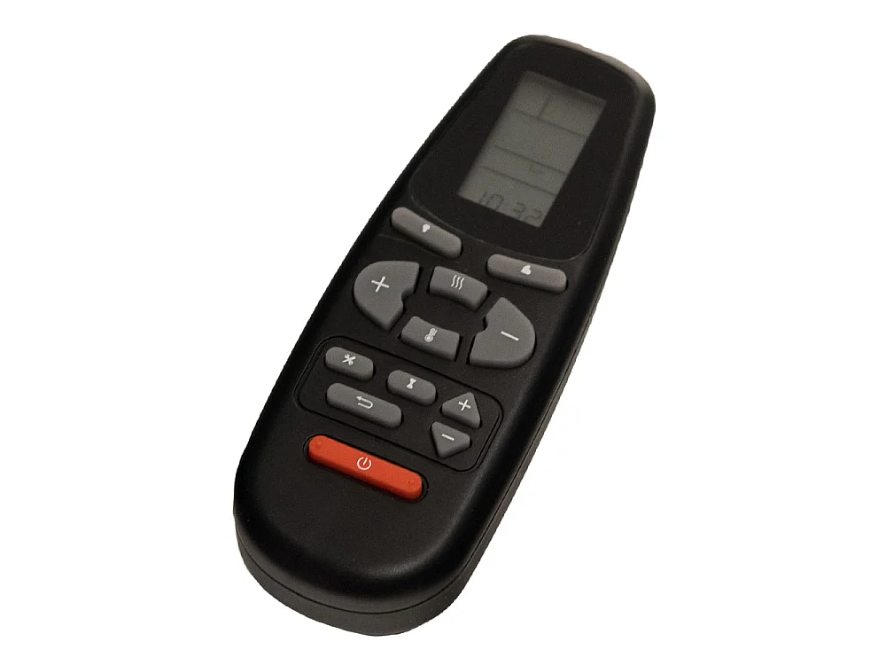 Elektrokamin Standkamin BIDEN aus Holz Weiß L179 x T48 x H85