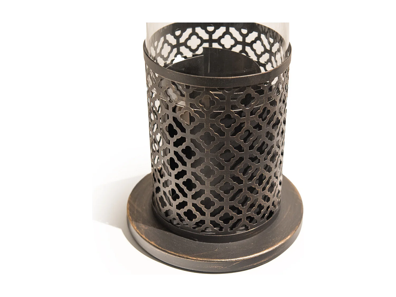 Cheminée Bioéthanol de Table Tolosa Noir Or D20 x H49,5