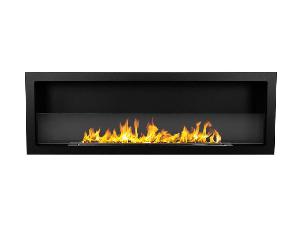 Inbouw bio-ethanolhaard biohaard 120x40 FURORE 120 voor wandmontage