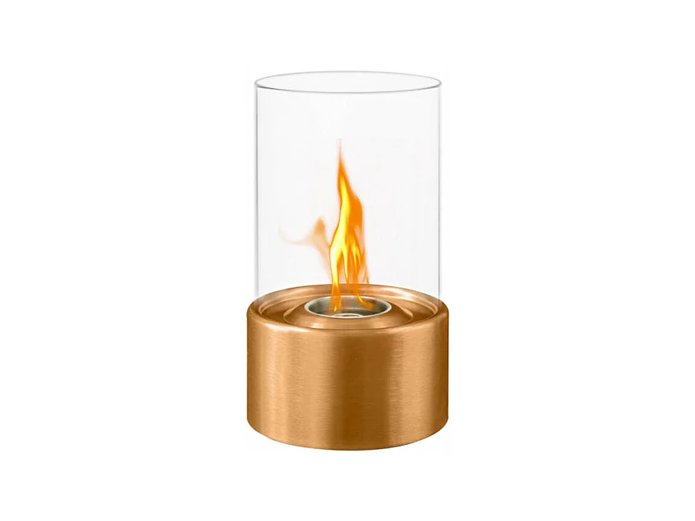 Tisch-Bioethanol-Kamin MARSIGLIA Bronze D16 x H27