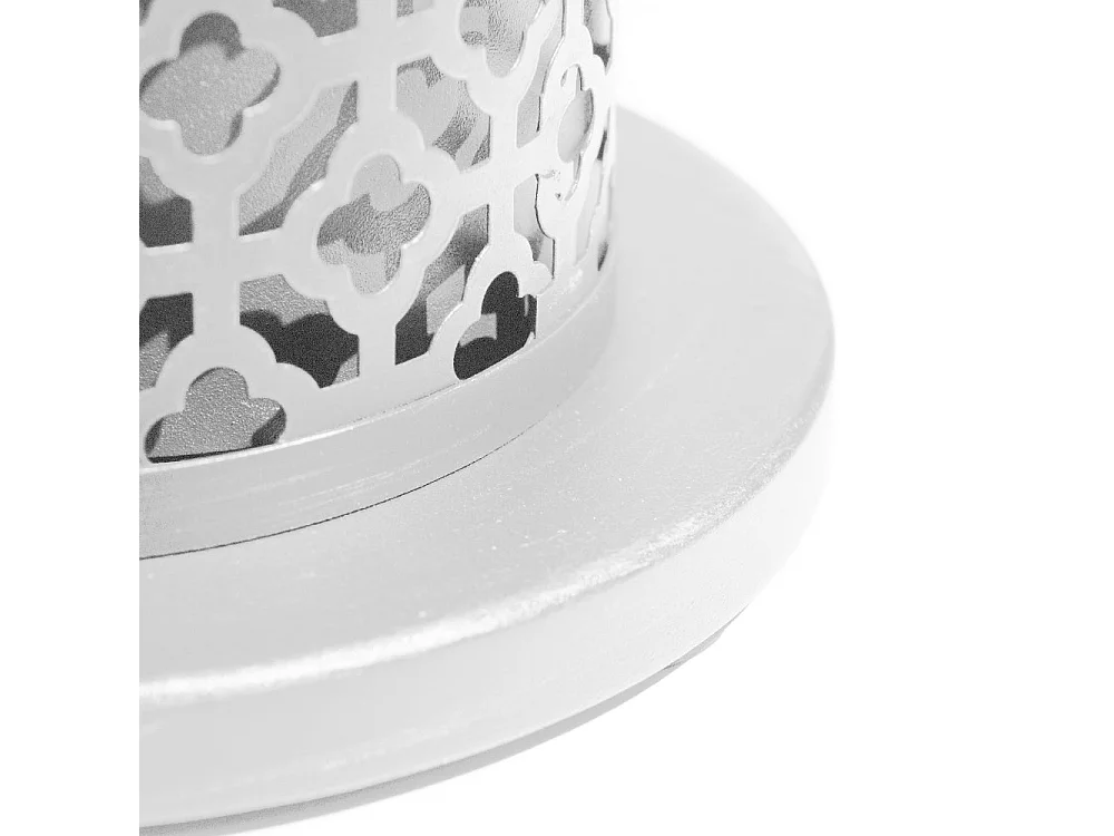 Chimenea de bioetanol biochimenea de mesa TOLOSA Blanco D20 x H49,5 interior exterior