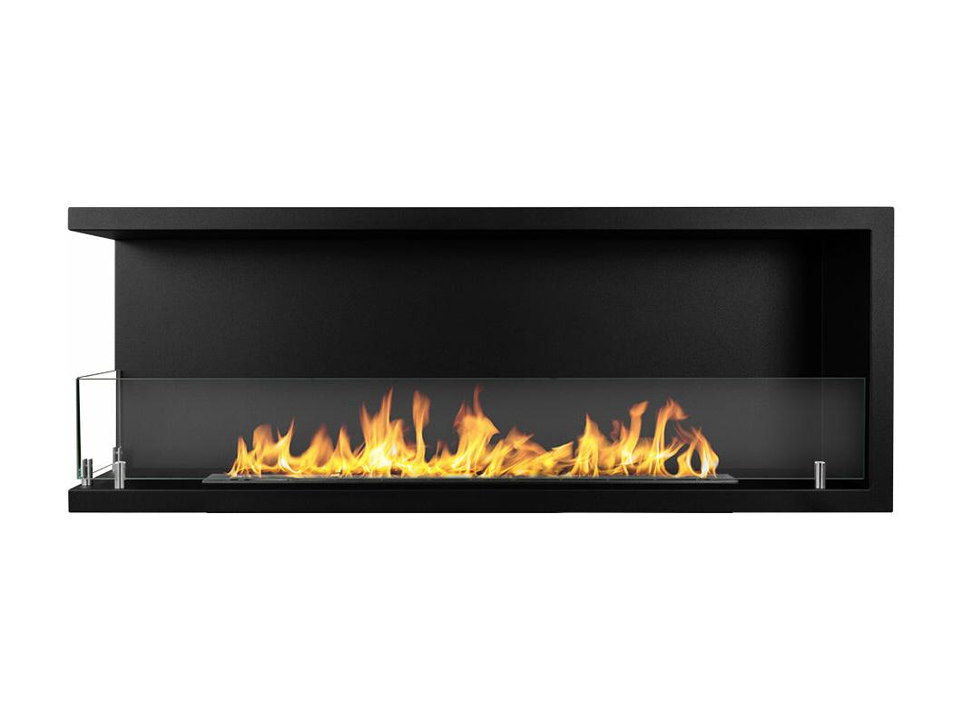 Chimenea de bioetanol de esquina empotrada biochimenea de esquina 120x45 SUTRI 120 SX