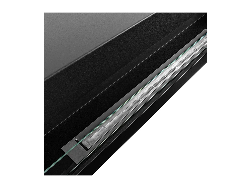 Wand-Bioethanolkamin Biokamin 120x40 SIENA 120 Schwarz
