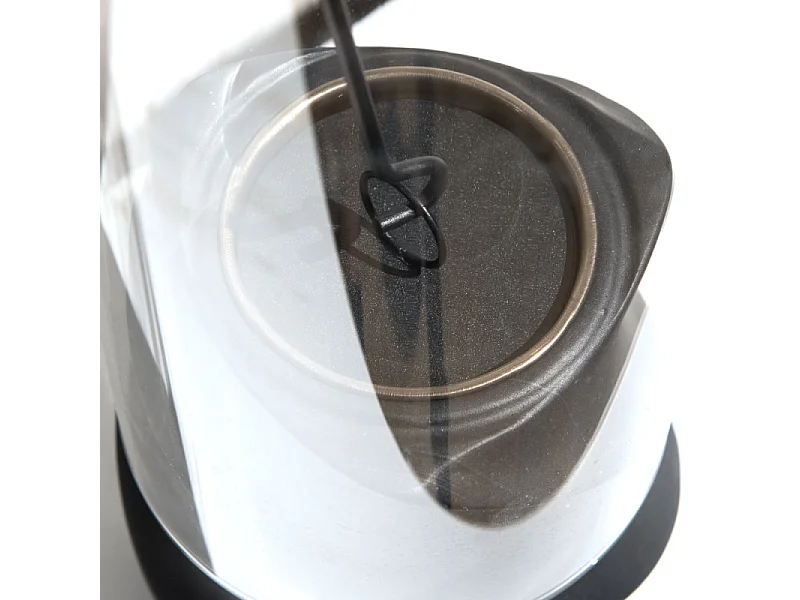 Bioethanol-Tisch-Biokamin NIZZA Schwarz D14,5 x H46,5 innen außen