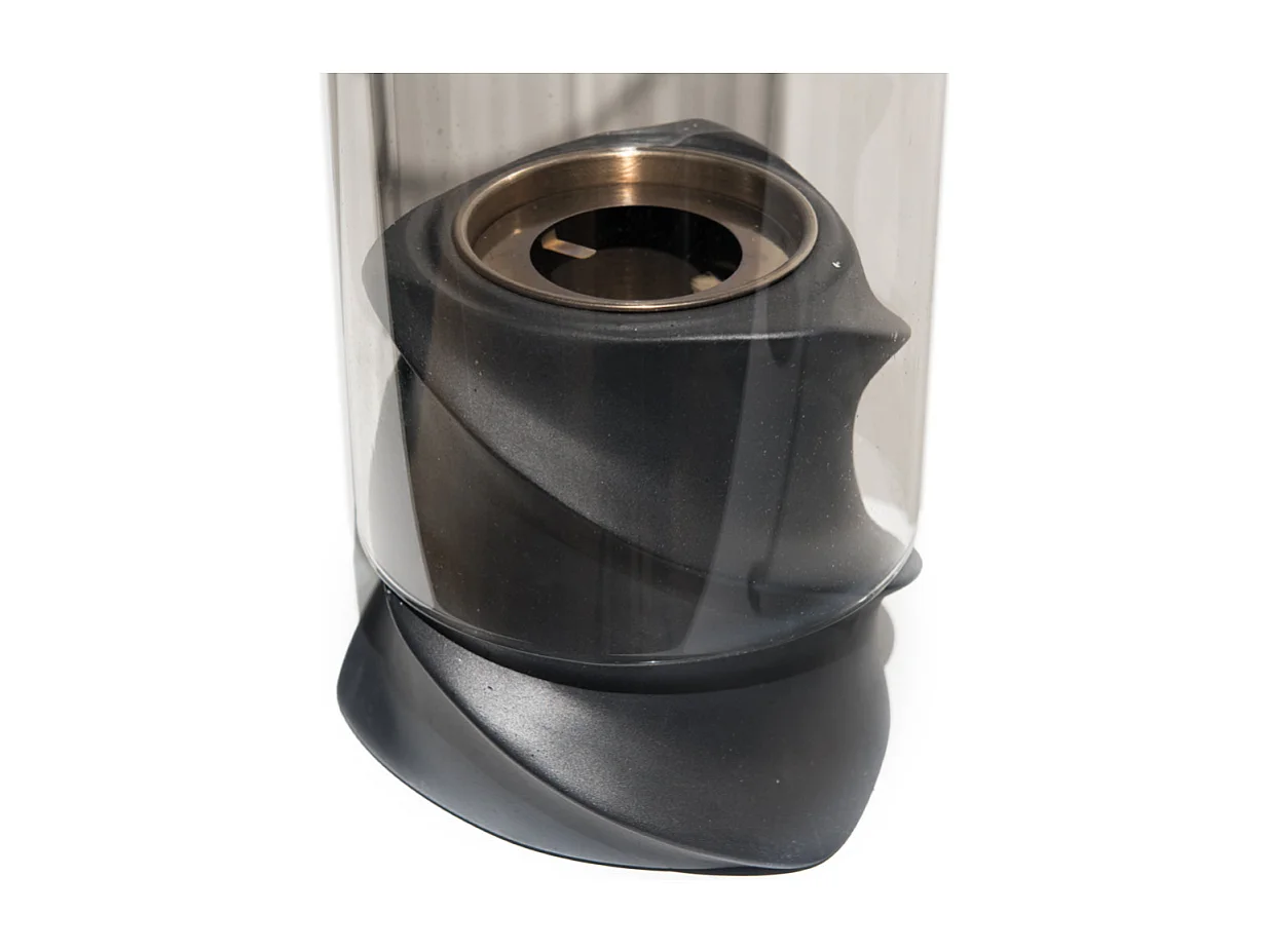 Bioethanol-Tisch-Biokamin NIZZA Schwarz D14,5 x H46,5 innen außen