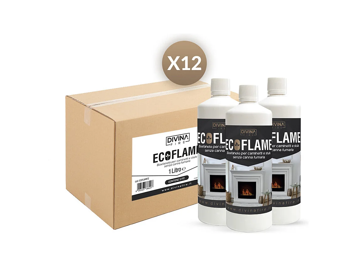 x12 lt Bioetanol Naturalne, naturalne paliwo do biokominków