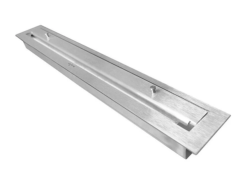 Caminetto a Bioetanolo Da Incasso di Design C1000 V.3 con Vetro Aperto su 3 Lati Bruciatore da 2 Litri