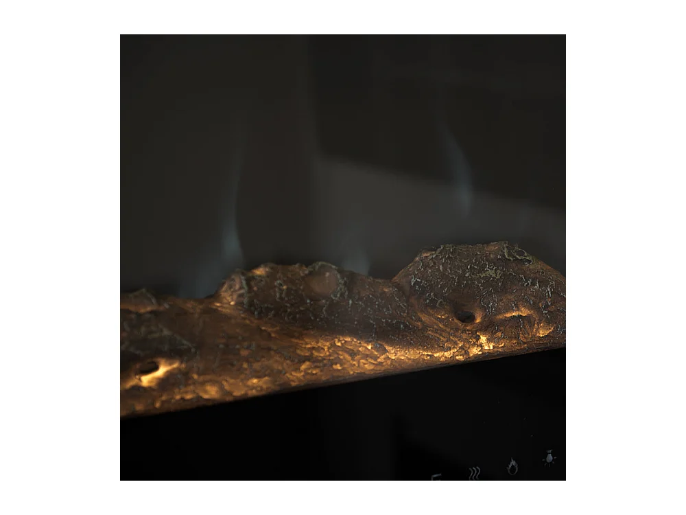 Elektrischer Einbaukamin CHICAGO L101,6 x B14 x H54,6