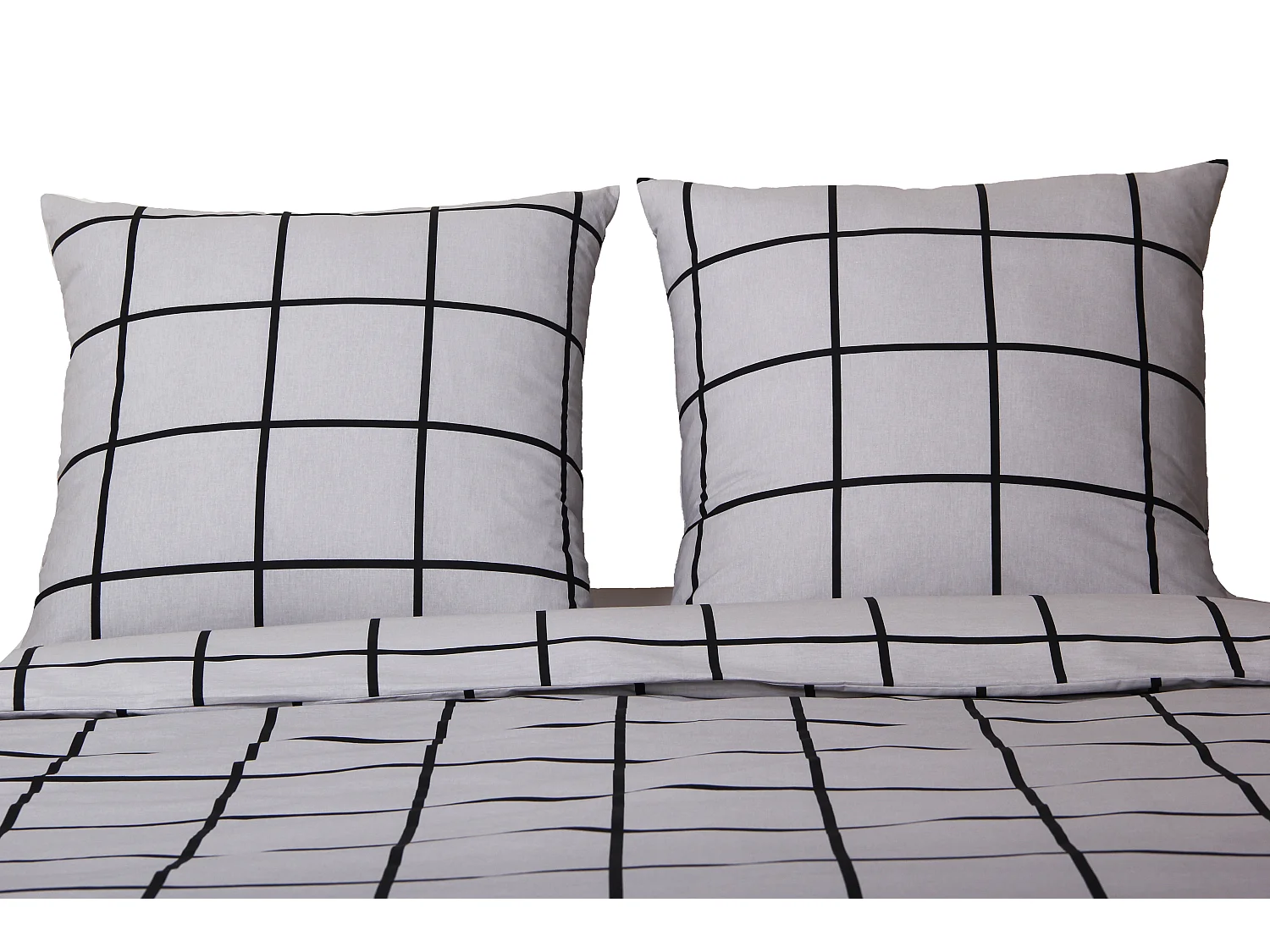 Set letto singolo 140x200 cm+ 1 federa 65x65 cm  100% cotone