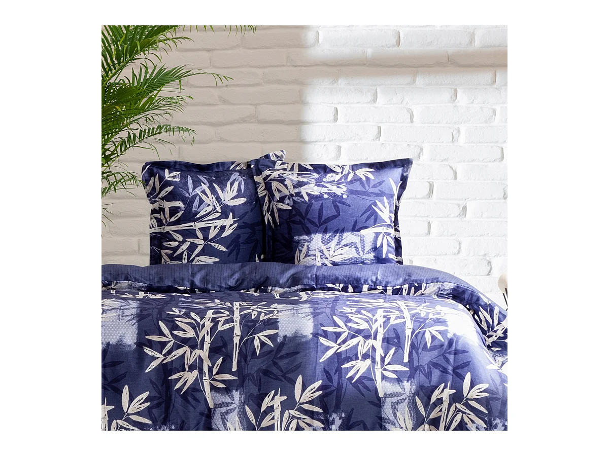 2 persoons beddengoed 200x200 cm+2 kussenslopen 65x65 cm in katoen