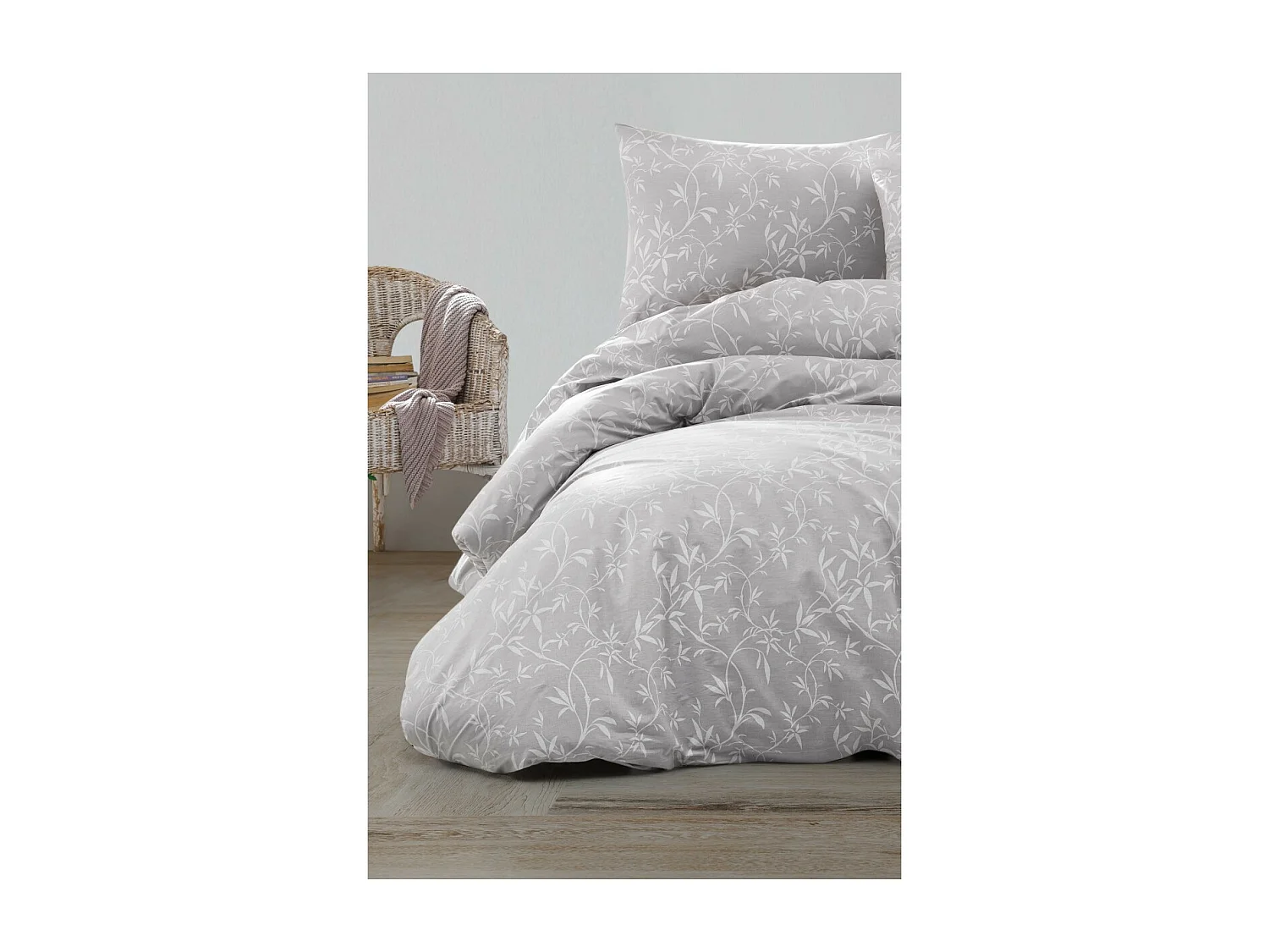 Parure de lit  2 personnes  200x200 cm coton imprimé