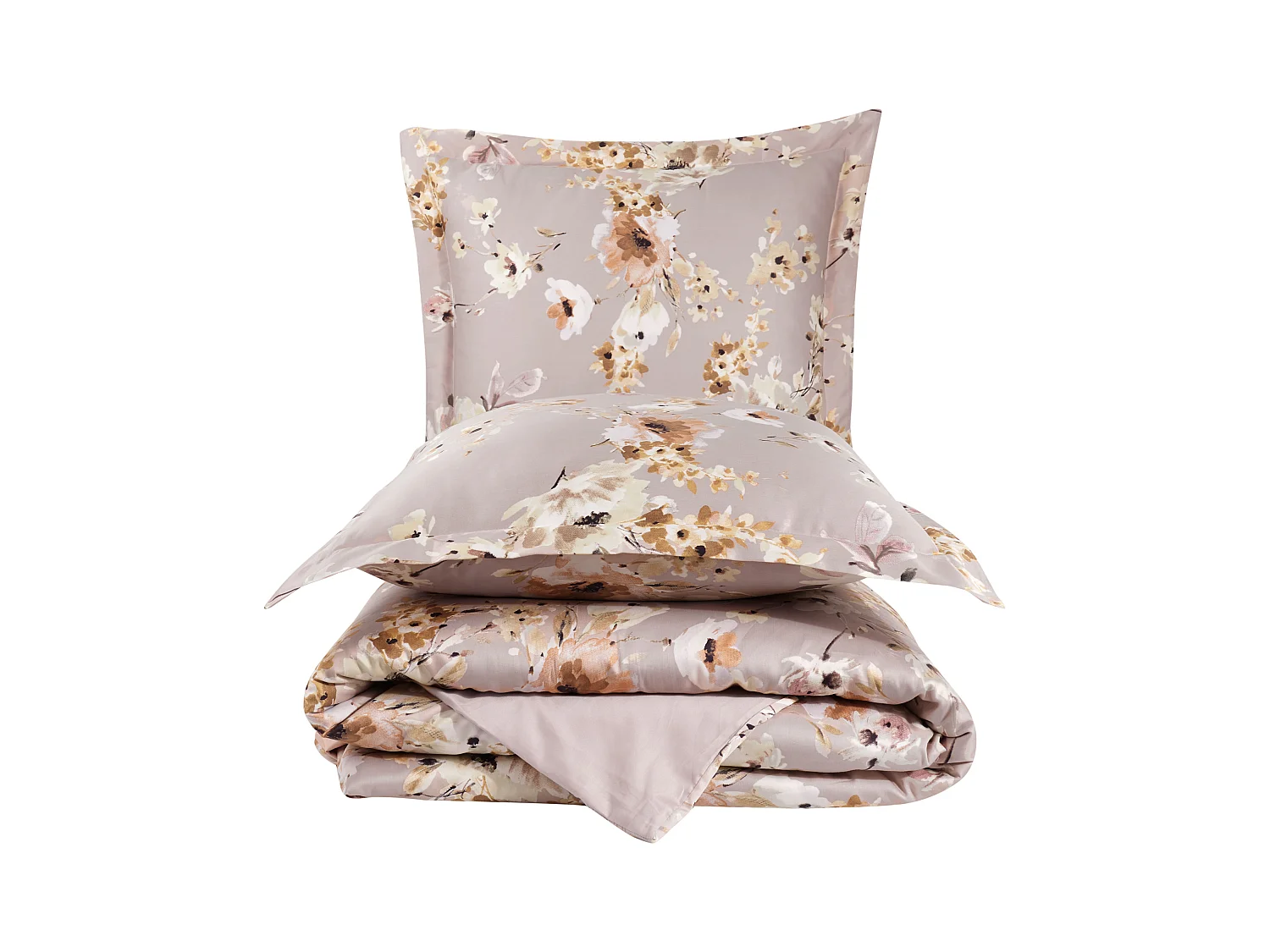 2 persoons beddengoed 240x220 cm+2 kussenslopen 63x63 cm katoensatijn