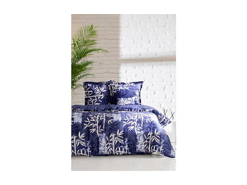 Bettwäschegarnitur für 1 Person 140x200 cm+ 1 Kopfkissenbez 65x65 cm