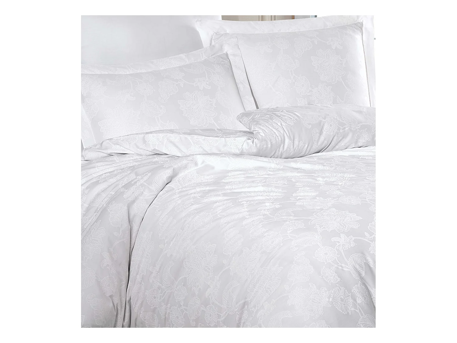 1 persoons beddengoed 140x200 cm+1 kussensloop 63x63 cm katoensatijn