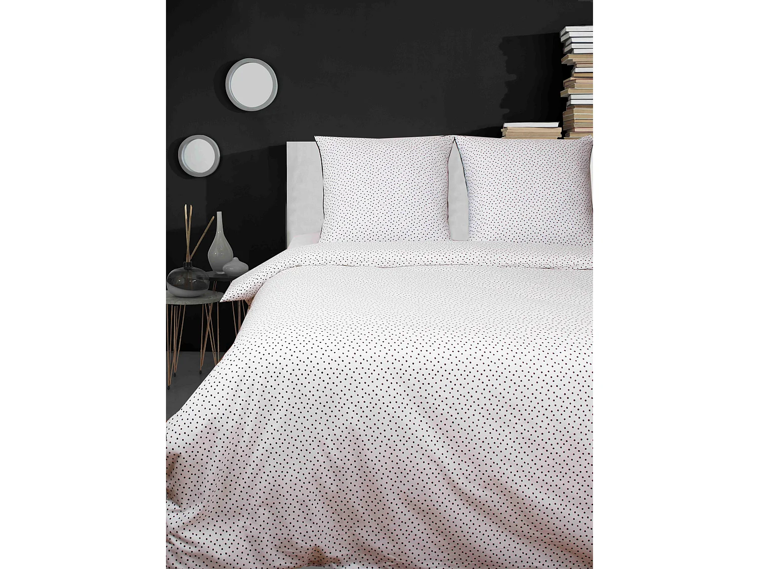 Jogo de cama para 2 pessoas 1 capa de edredão 240x220 cm+2 Fronhas 65x65 cm algodão