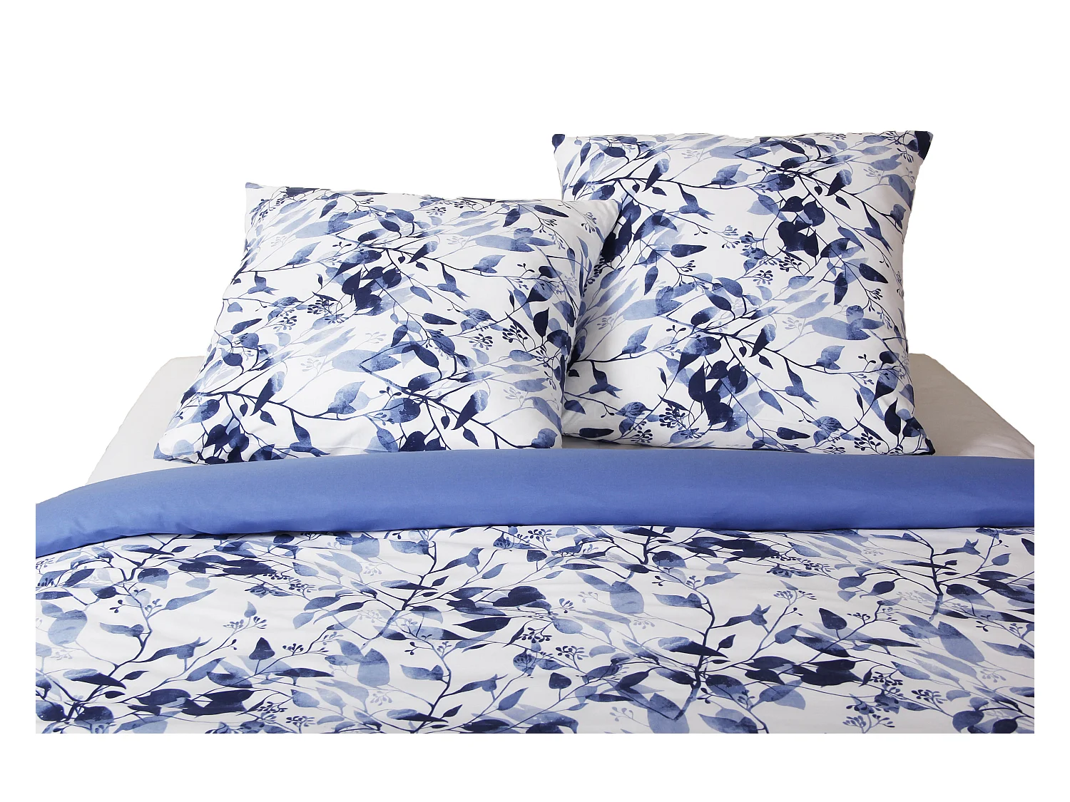 1 persoons beddengoed 140x200 cm+1 kussensloop 65x65 cm in katoen