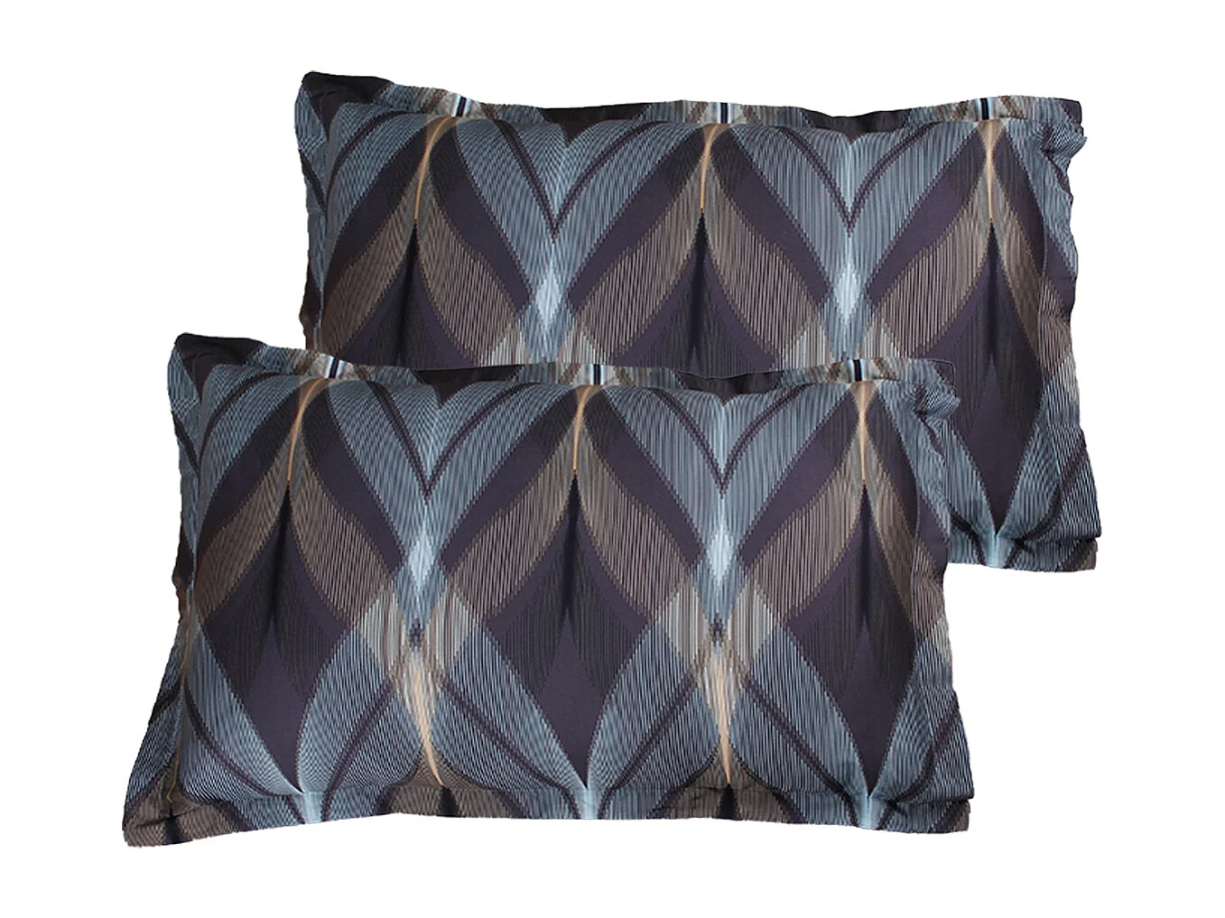 Lote de 2 fronhas 50x70 cm cetim de algodão