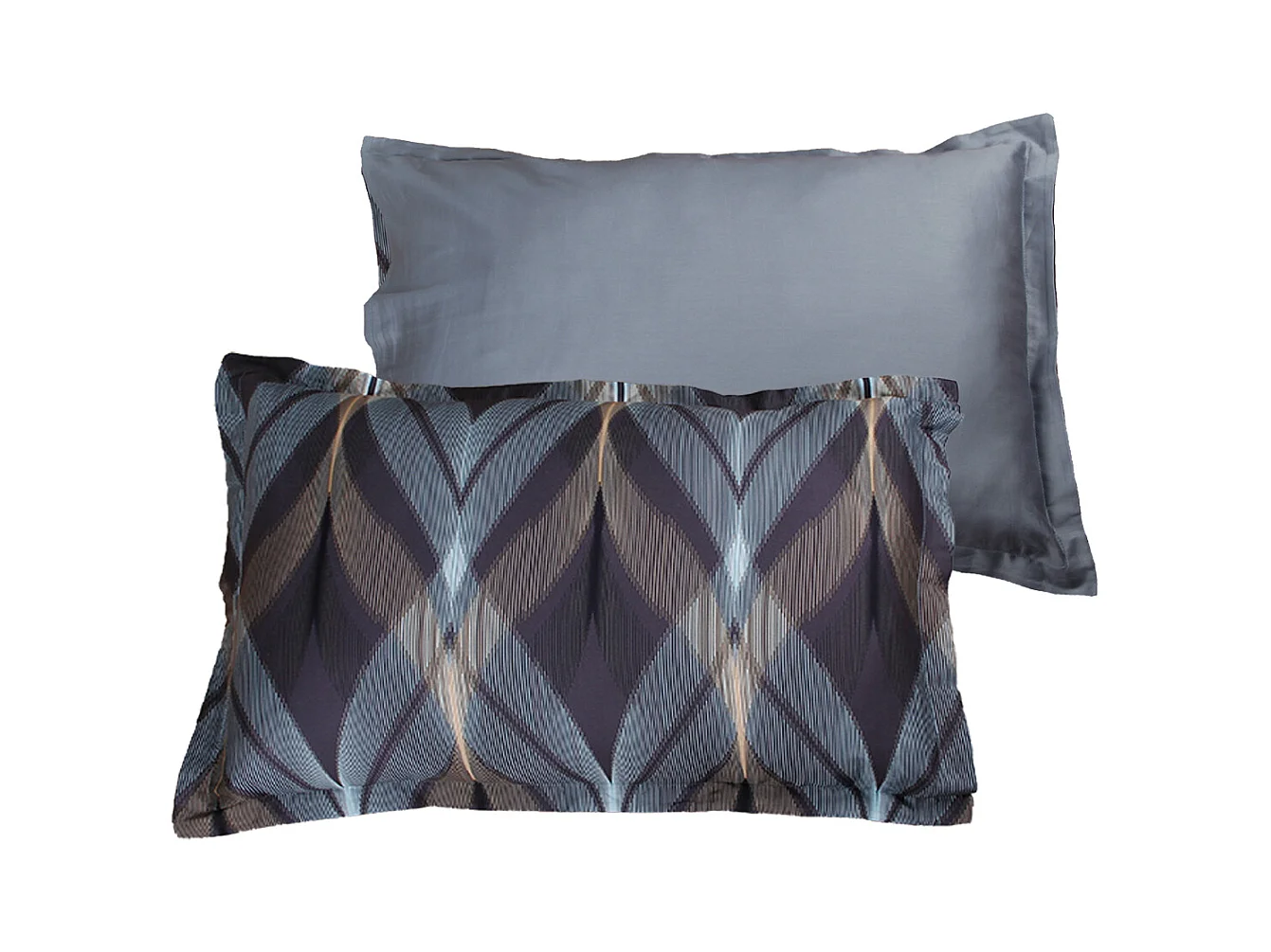 Set van 2 kussenslopen 50x70 cmkatoensatijn