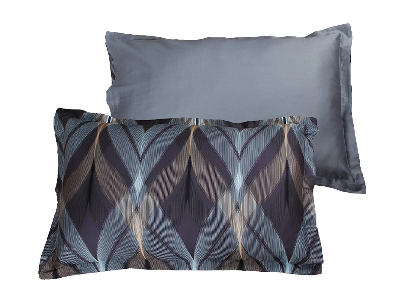 Set van 2 kussenslopen 50x70 cmkatoensatijn